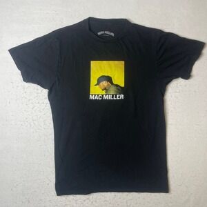 Mac Miller Graphic T‎ Shirt Black L G Hip Hop Rap Music Concert Merch